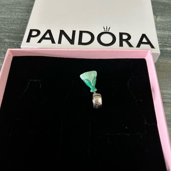 Authentic Pandora Ariel’s Sea Foam Green Dress Little Mermaid. - Picture 2 of 3